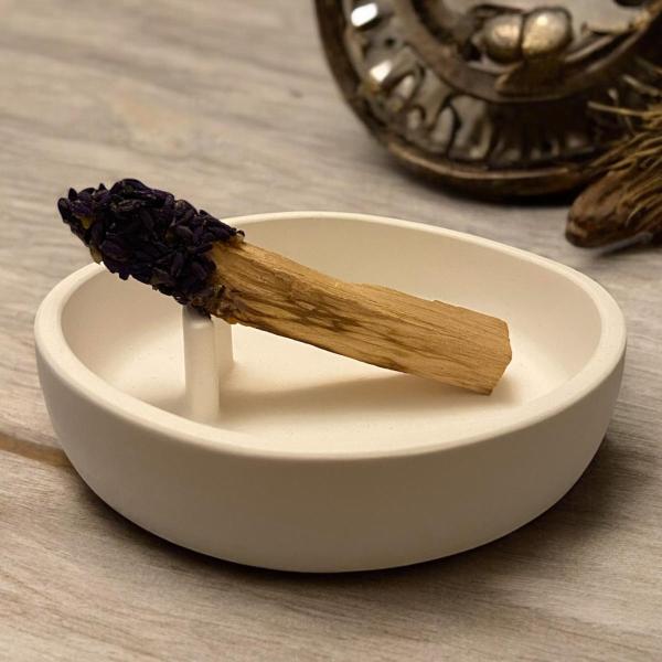 El Yapımı, Palo Santo Seti - 3 Adet Palo Santo ve Dekoratif Yakma Tabağı