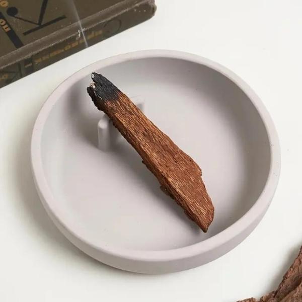 El Yapımı, Palo Santo Seti - 3 Adet Palo Santo ve Dekoratif Yakma Tabağı