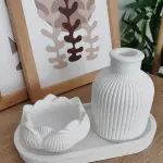 El Yapımı, Dekoratif Vintage Vazo Set 3 Parça