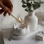 El Yapımı, Dekoratif Vintage Vazo Set 3 Parça